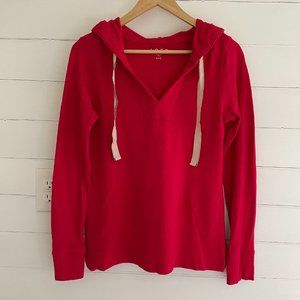 Loft Red Hoodie Sweatshirt